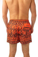 BOXER MOLLA UOMO  ARANCIO CLASSIC GUINEAORANGE TOOCO 