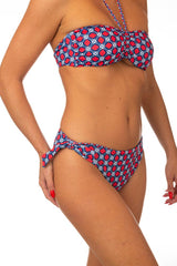 BIKINI FASCIA DONNA  BLU/ROSSO B2831 6103 4186 FEELING 