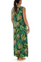 ABITO DONNA  VERDE C3166 652 910 CHARMLINE 