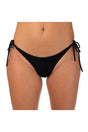 MIX SLIP Donna BE BEACH   slip brasiliana con lacci Nero