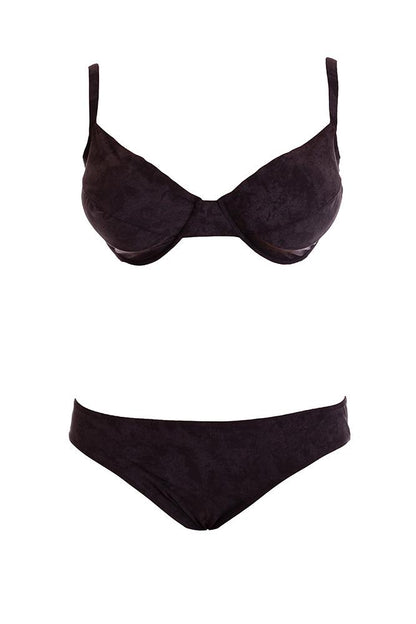 BIKINI FERRETTO DONNA  NERO B131 NERO BERNE' MABEL 