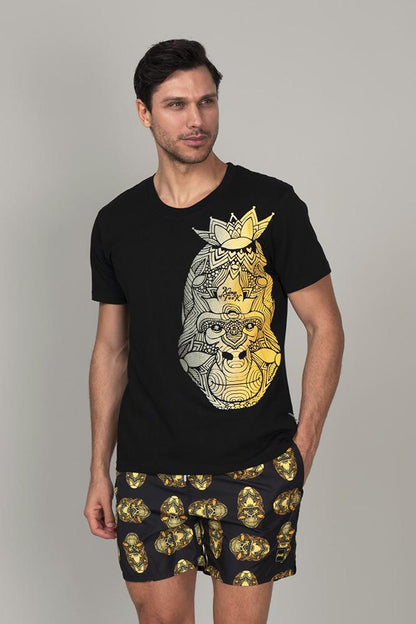 MAGLIA Uomo FXXK T-SHIRT   Nero