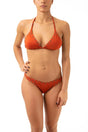 BIKINI TRIANGOLO DONNA  ARANCIO PF016SG 012 PIN UP 