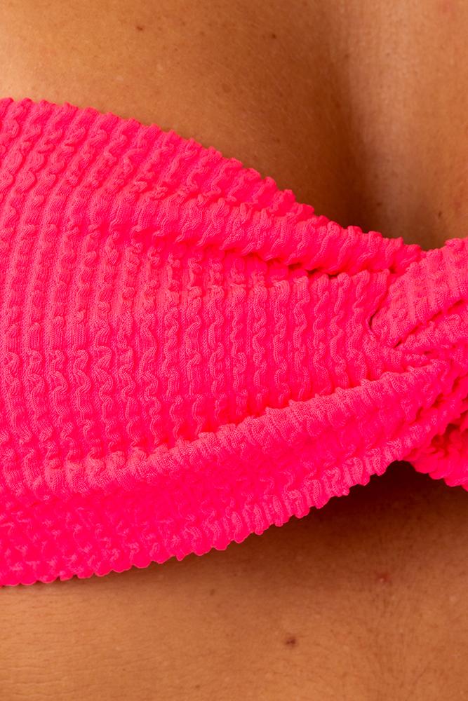 BIKINI Donna FXXK FASCIA  slip brasiliana Fucsia