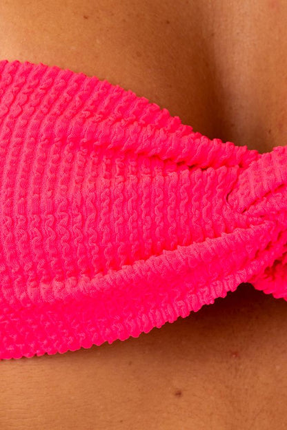 BIKINI Donna FXXK FASCIA  slip brasiliana Fucsia