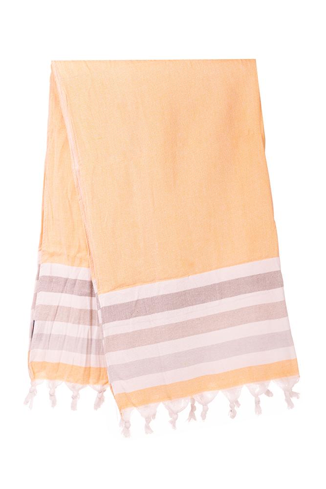TELO MARE UNISEX COMPTOIR DE LA PLAGE COTONE   Giallo