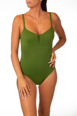 INTERO  SENZA IMBOTTITURA DONNA  VERDE 2700 PALMA DNUD 