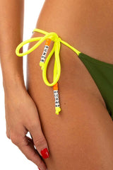 BIKINI TRIANGOLO DONNA  VERDE