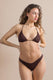 BIKINI Donna MATINEE TRIANGOLO  slip brasiliana Marrone