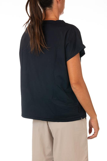 MAGLIA DONNA  BLU 25704 60 RRD 