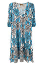 ABITO DONNA  TURCHESE VESTITODAIANA TURCHESE KARAKORUM 