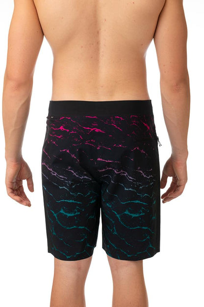 BOXER Uomo RIP CURL senza elastico  LUNGO Nero