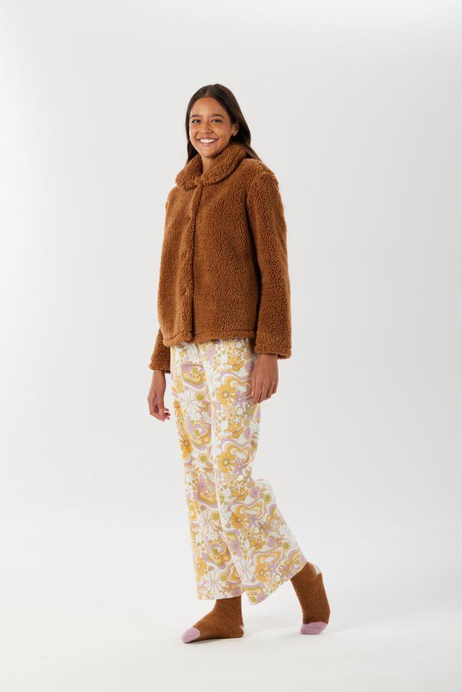 VESTAGLIA DONNA  MARRONE