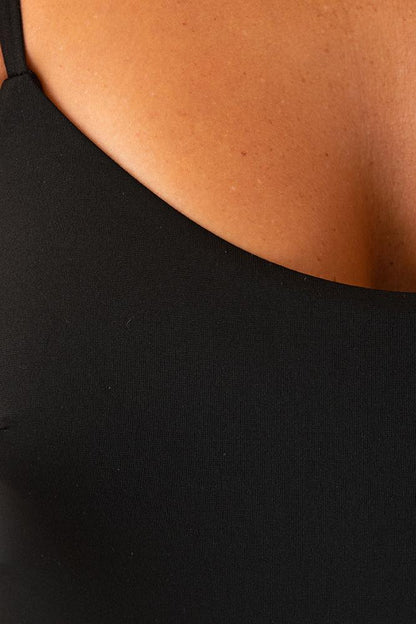 INTERO Donna BE BEACH Imbottito  slip brasiliana Nero