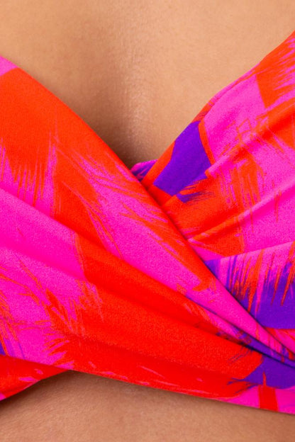 MIX REGGISENO FERRETTO DONNA  VIOLA/ARANCIO/ROSA SOFIAFAN CIPRO BE BEACH 