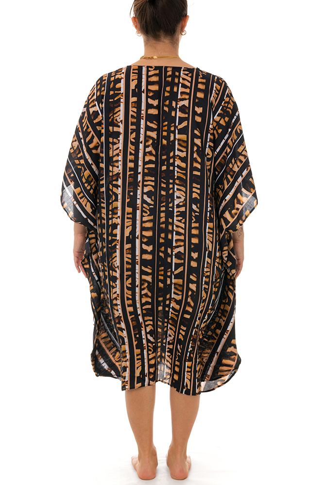 KAFTANO DONNA  NERO C3392 655 724 CHARMLINE 