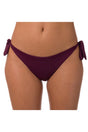 MIX SLIP Donna BE BEACH   slip con fiocchi Prugna