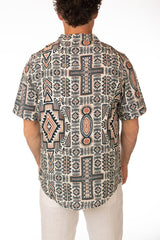 MAGLIA CAMICIA UOMO  BIANCO MBWL SANTACRUZOFFWHITE TOOCO 