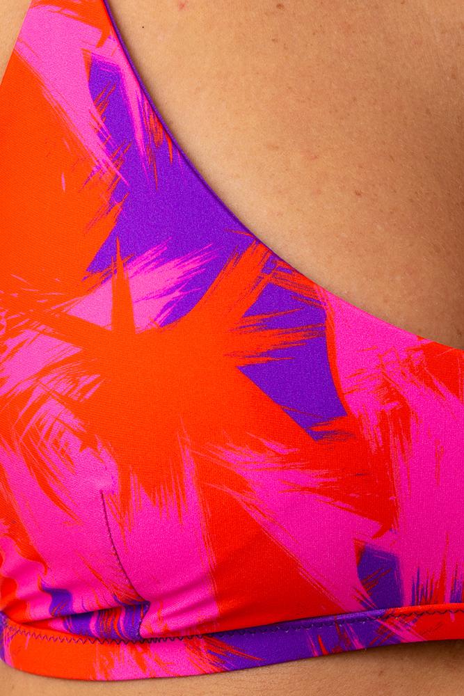 MIX REGGISENO BRASSIERE DONNA  VIOLA/ARANCIO/ROSA BABYFAN CIPRO BE BEACH 