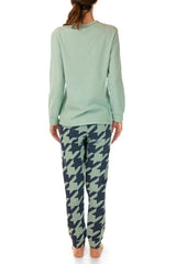 PIGIAMA AUTUNNO/INVERNO DONNA  BLU