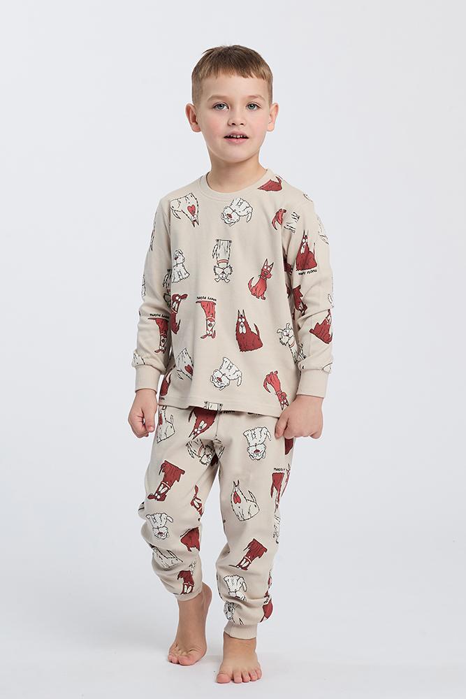 PIGIAMA BAMBINO BEIGE 6793 BEIGEW HAPPY PEOPLE 