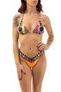 BIKINI TRIANGOLO DONNA  NERO FK25-0840 X05 FXXK 