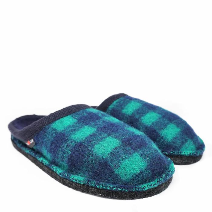 PANTOFOLE UNISEX HAFLINGER autunno/inverno   Verde