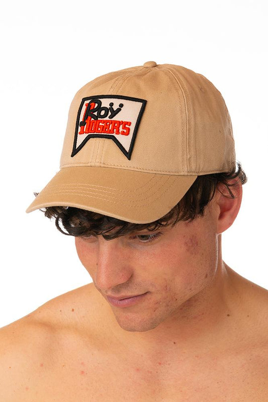 CAPPELLO UOMO  BEIGE BASEBALL KAKI ROY ROGER'S 