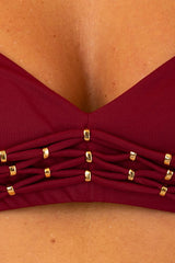 BIKINI COPPA DONNA  BORDEAU 25T-358R-984 VINO MARETTE 