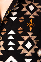 MAGLIA CAMICIA UOMO  NERO