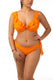 BIKINI Donna BERNE' MABEL FERRETTO Coppa DD slip coprente Arancio