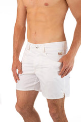 BOXER PIATTO UOMO  BIANCO BEACHPOCKET BIANCO ROY ROGER'S 
