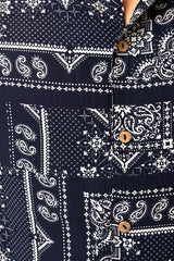 MAGLIA CAMICIA UOMO  BLU BWL DANANAVY TOOCO 