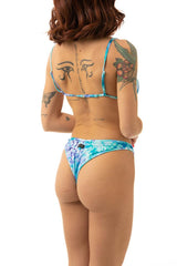 BIKINI TRIANGOLO DONNA  AZZURRO MF25-0700 X31 ME FUI 