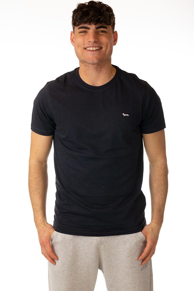 MAGLIA Uomo HARMONT&BLAINE T-SHIRT   Blu