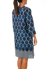 KAFTANO DONNA  BLU C3786 661 154 CHARMLINE 