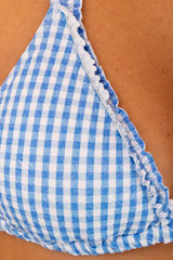 BIKINI TRIANGOLO DONNA  AZZURRO CRICO DASIA CIELOFANTAISI BANANA MOON 