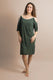 ABITO Donna LUISA MARIA LUGLI   CORTO Verde/avorio