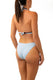 BIKINI Donna FISICO TRIANGOLO  slip regolare Celeste