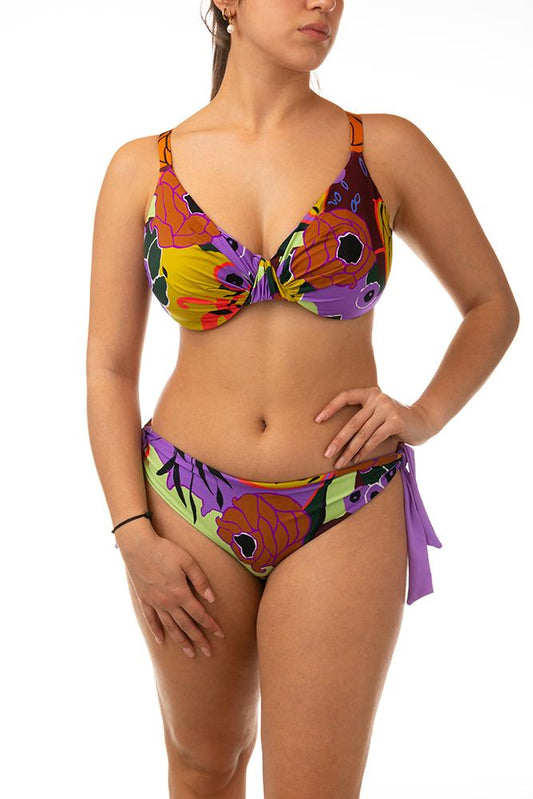 BIKINI FERRETTO DONNA  VIOLA U115-07 1216MARIPOSA BERNE' 