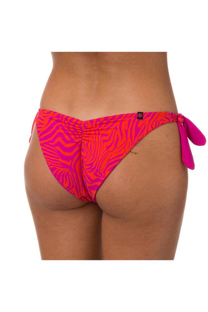 MIX SLIP Donna BE BEACH   slip con fiocchi Fucsia/arancio