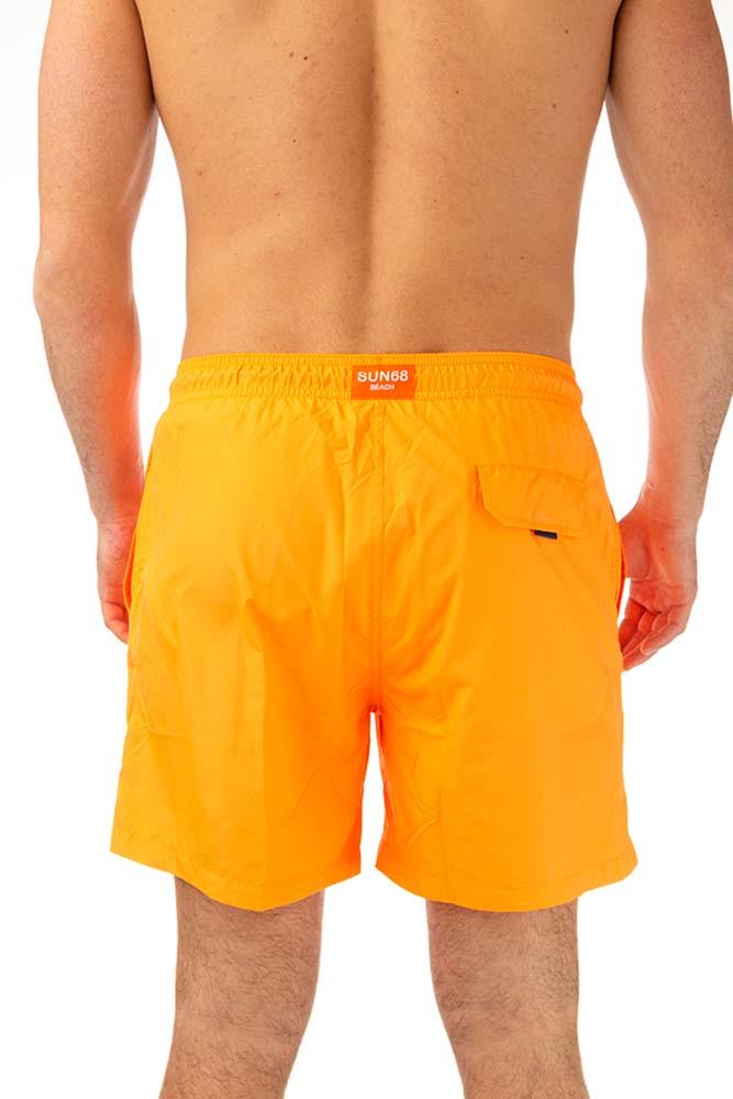 BOXER MOLLA UOMO  ARANCIO H32101 64ARANCIO SUN 68 