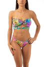 BIKINI FASCIA DONNA  ANIMALIER 787I49 N50 ANIMALIER LULI FAMA 