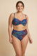 BIKINI Donna CHANTELLE FERRETTO Coppa E slip Alto Blu