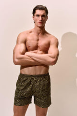 BOXER MOLLA UOMO  VERDE BUM6003 MACUVERDE MATINEE 