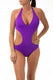 INTERO Donna BE BEACH MODA  slip brasiliana Viola