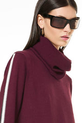 ABITO LUNGO DONNA BORDEAUX HA80 BORDEAUX VERDISSIMA 