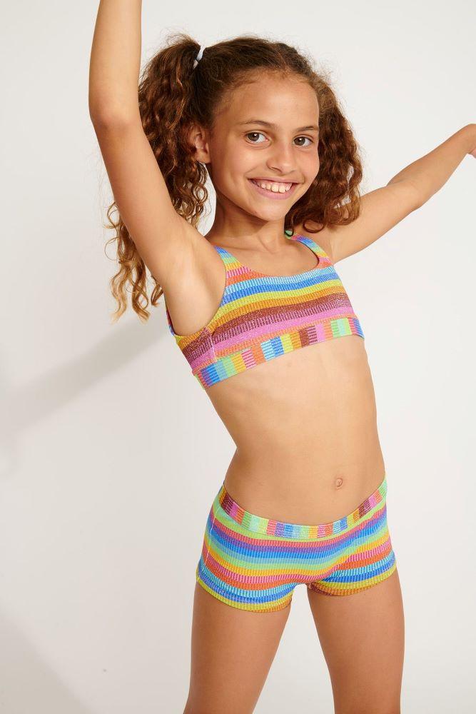 BIKINI BAMBINA  ARANCIO