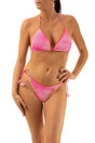 BIKINI TRIANGOLO DONNA  FUCSIA PF036CF 028 PIN UP 