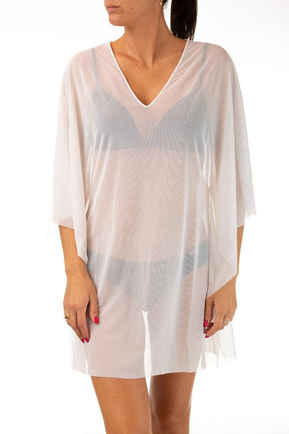 KAFTANO DONNA  BIANCO CM11LO BIANCO FISICO 